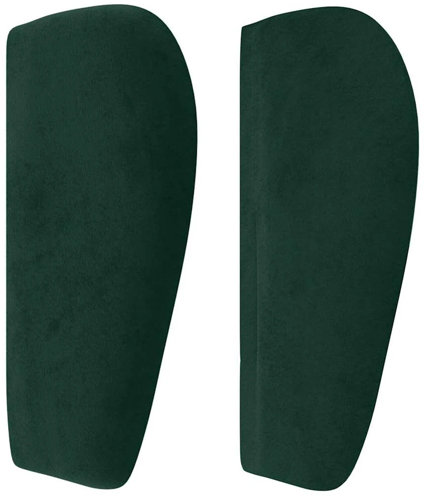 Galvūgalis su auselėmis, tamsiai žalia,183x23x78/88cm, aksomas