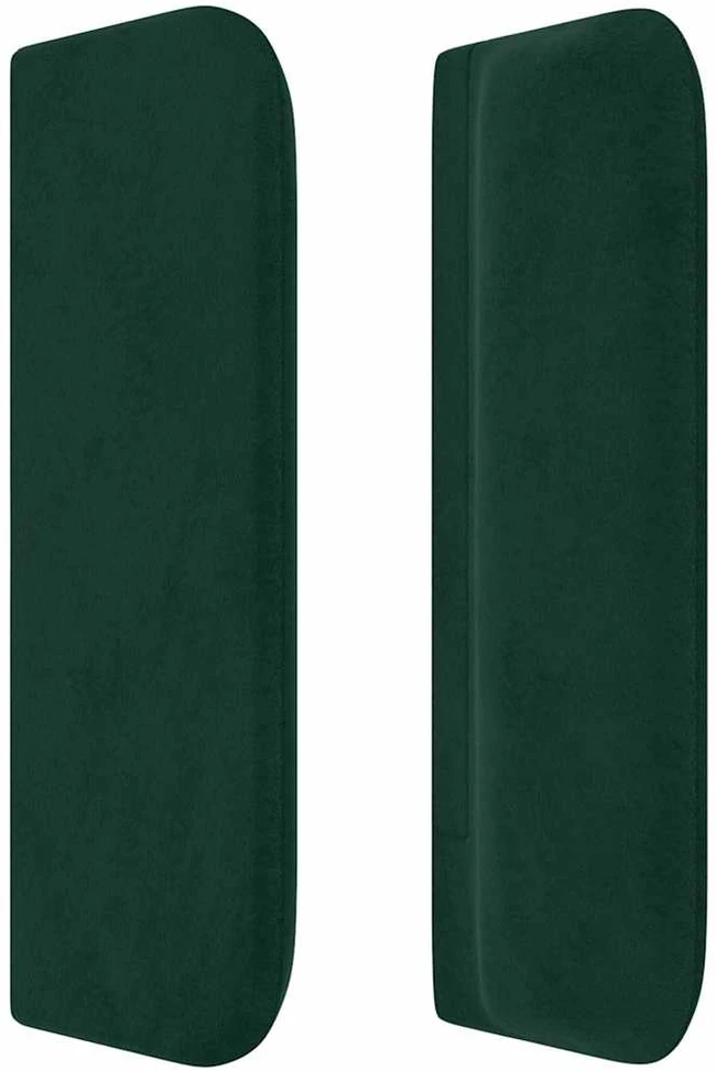 Galvūgalis su auselėmis, tamsiai žalios,93x16x78/88cm, aksomas