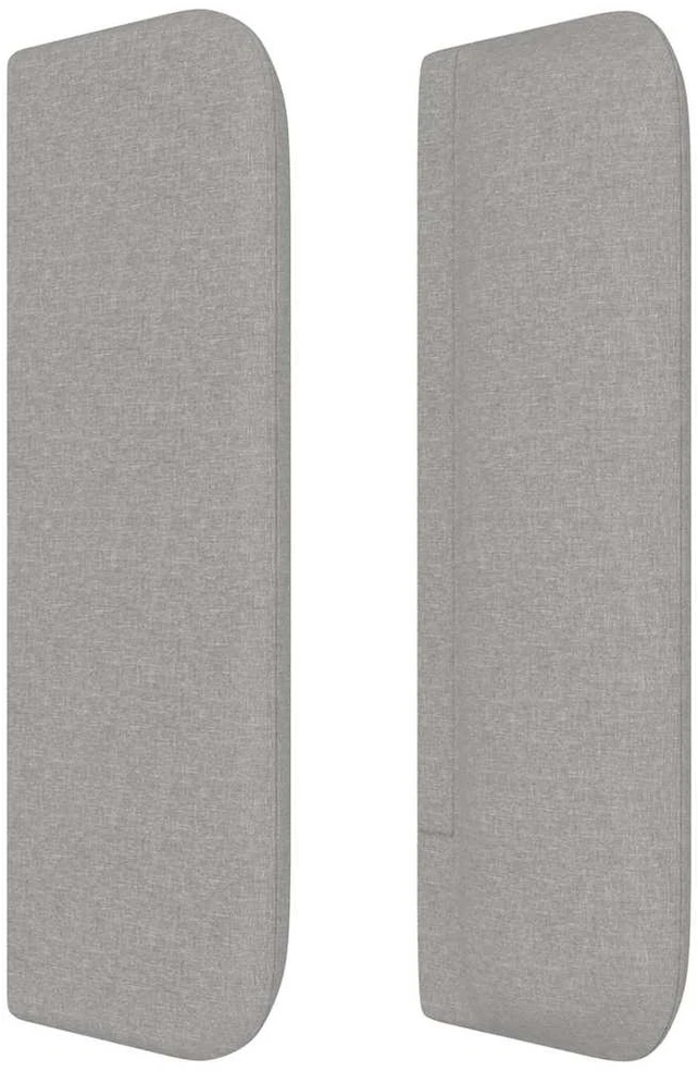 Galvūgalis su auselėmis,šviesiai pilkos,103x16x78/88cm, audinys