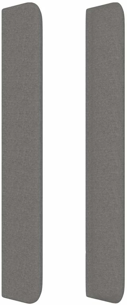 Galvūgalis su auselėmis,tamsiai pilkos,203x16x118/128cm,audinys