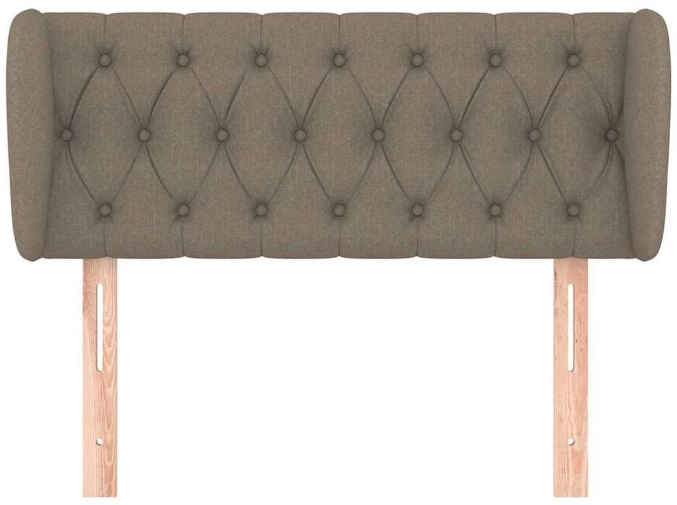Galvūgalis su auselėmis,taupe spalvos,103x23x78/88cm, audinys