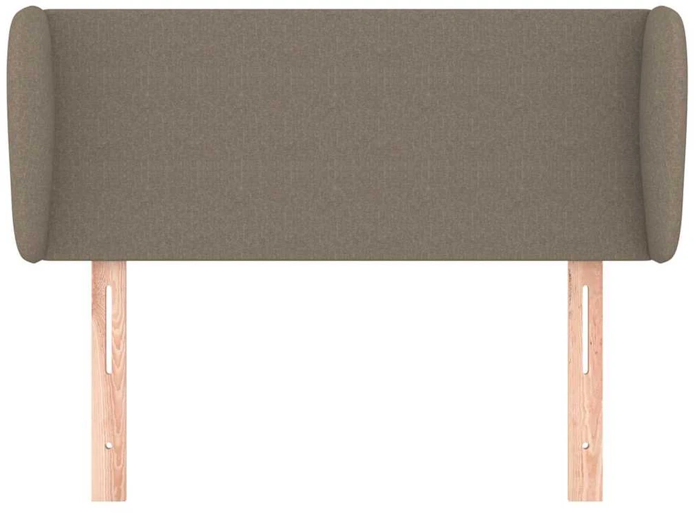 Galvūgalis su auselėmis,taupe spalvos,103x23x78/88cm, audinys