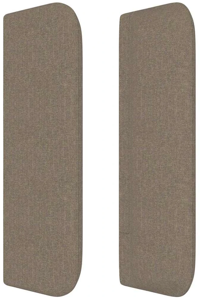 Galvūgalis su auselėmis,taupe spalvos,163x16x78/88 cm, audinys