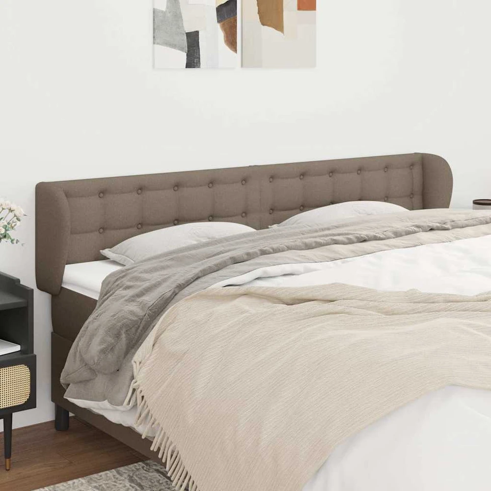 Galvūgalis su auselėmis,taupe spalvos,163x23x78/88 cm, audinys