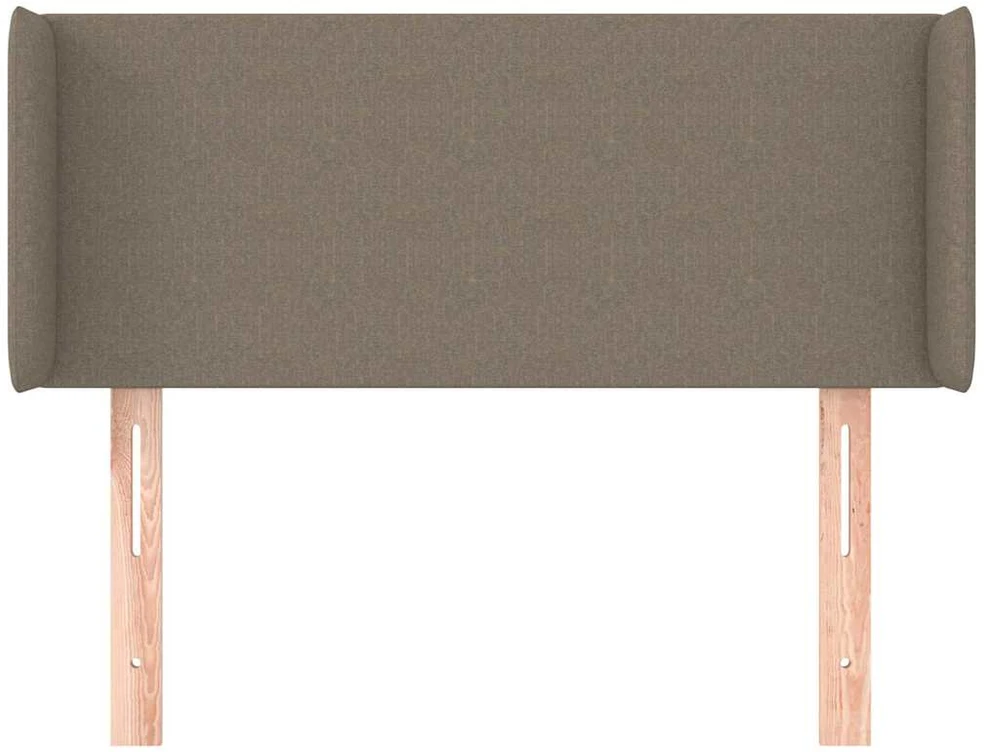 Galvūgalis su auselėmis,taupe spalvos,83x16x78/88cm, audinys