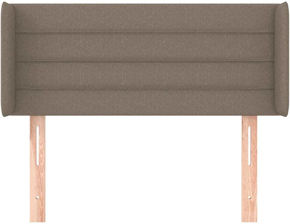Galvūgalis su auselėmis,taupe spalvos,83x16x78/88cm, audinys