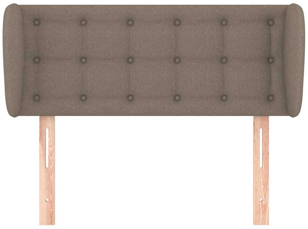 Galvūgalis su auselėmis,taupe spalvos,83x23x78/88 cm, audinys