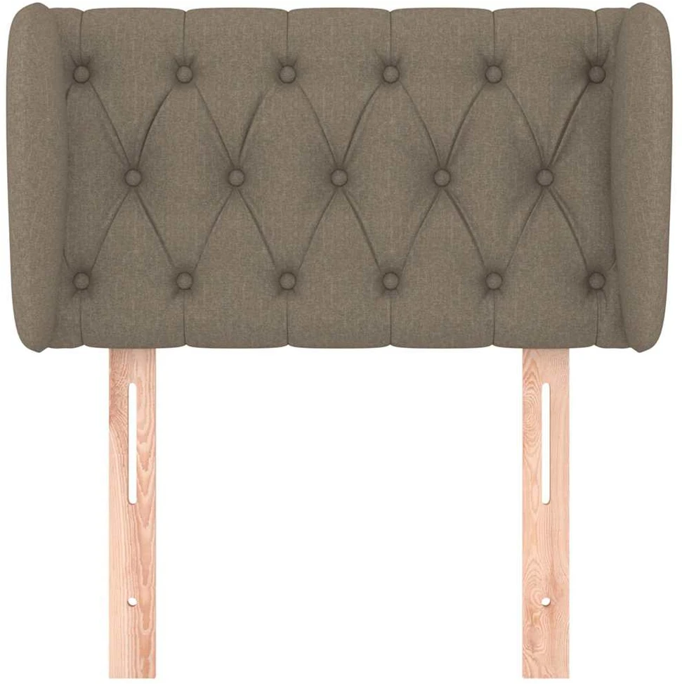 Galvūgalis su auselėmis,taupe spalvos,83x23x78/88 cm, audinys