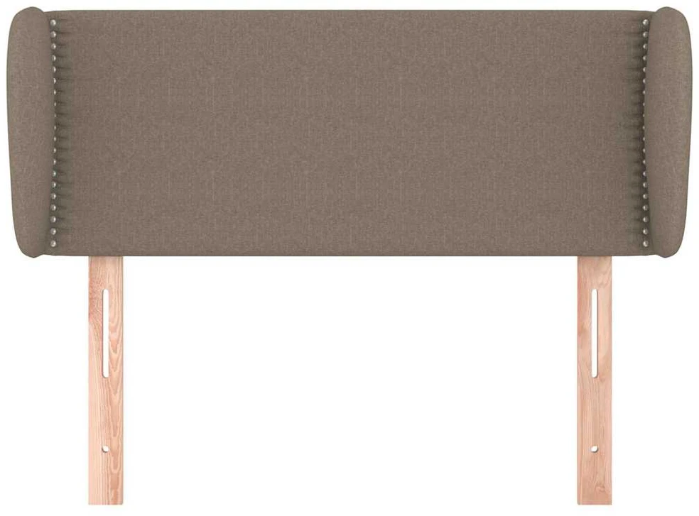 Galvūgalis su auselėmis,taupe spalvos,93x23x78/88cm, audinys