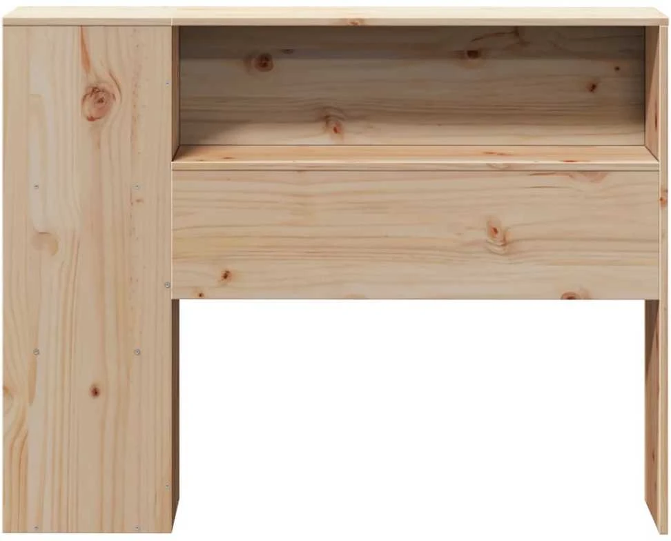 Galvūgalis su daiktų laikymo vieta, 75cm, pušies masyvas