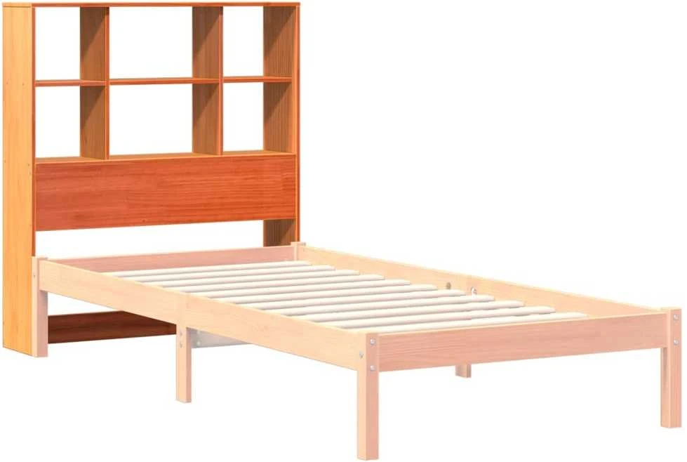 Galvūgalis su daiktų laikymo vieta, rudas, 100cm, pušis