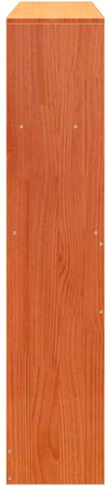 Galvūgalis su daiktų laikymo vieta, rudas, 135cm, pušis