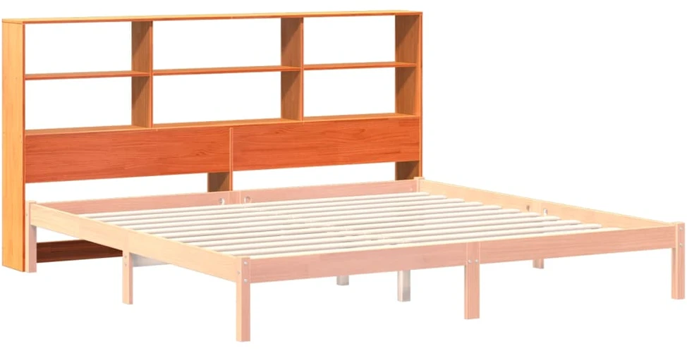 Galvūgalis su daiktų laikymo vieta, rudas, 180cm, pušis