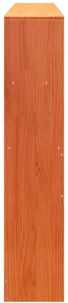 Galvūgalis su daiktų laikymo vieta, rudas, 180cm, pušis