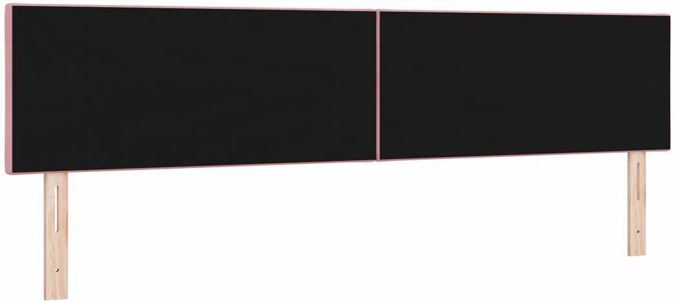 Galvūgalis Rožinė 200 cm Aksomas
