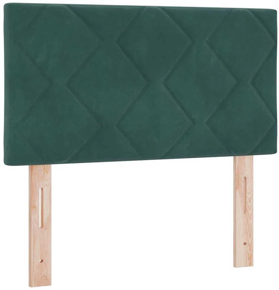 Galvūgalis Tamsiai žalia 80 cm Aksomas