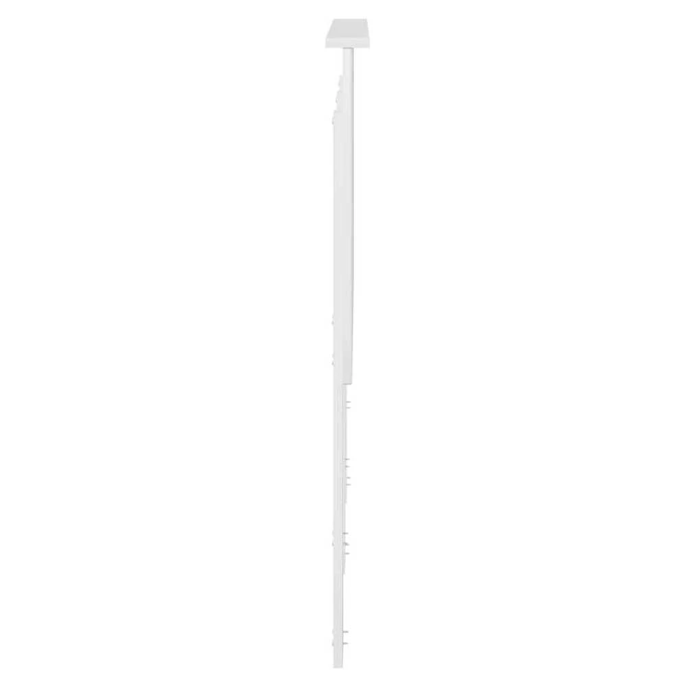 Galvūgalis Blizgus baltas 100 cm Dirbtinė mediena