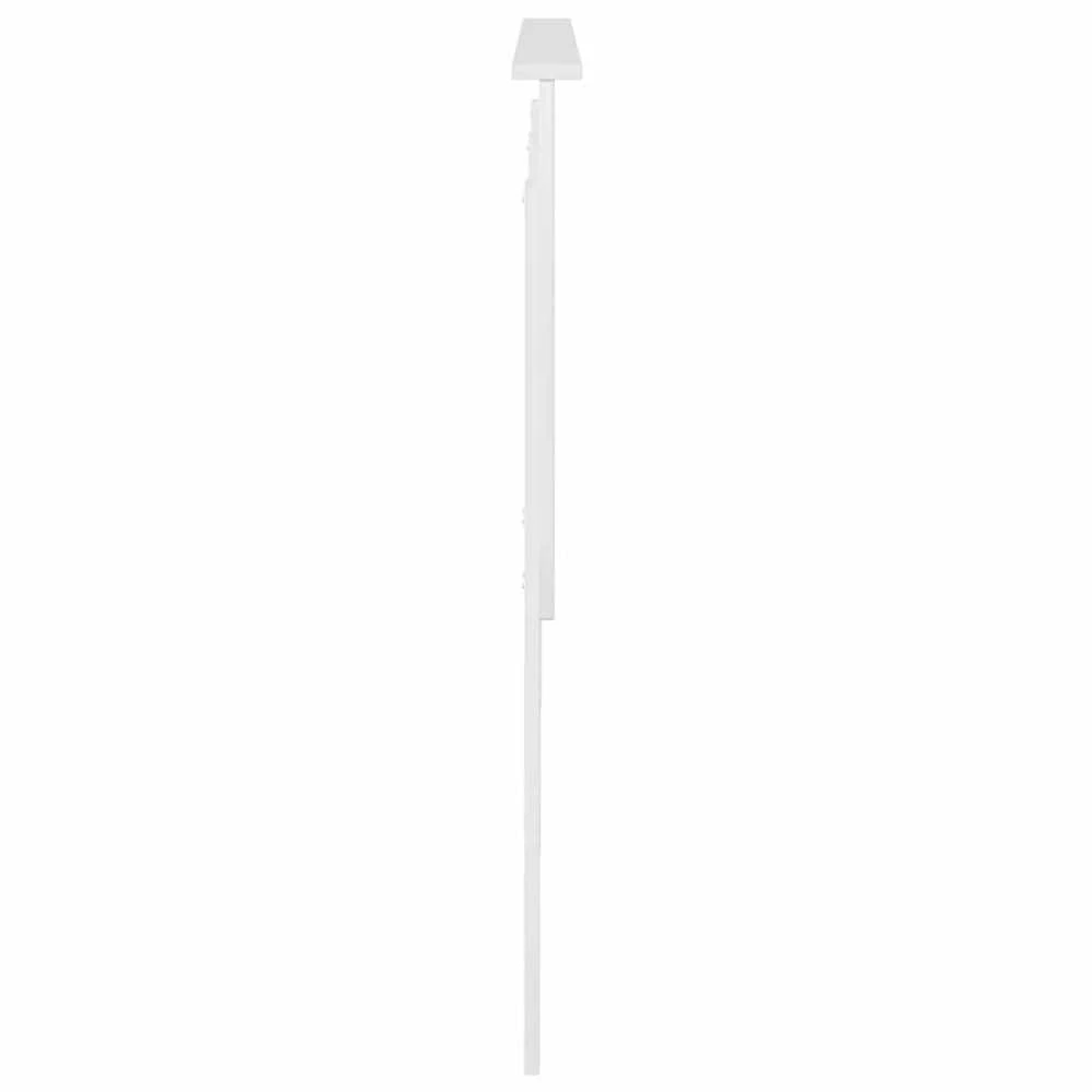 Galvūgalis Blizgus baltas 100 cm Dirbtinė mediena