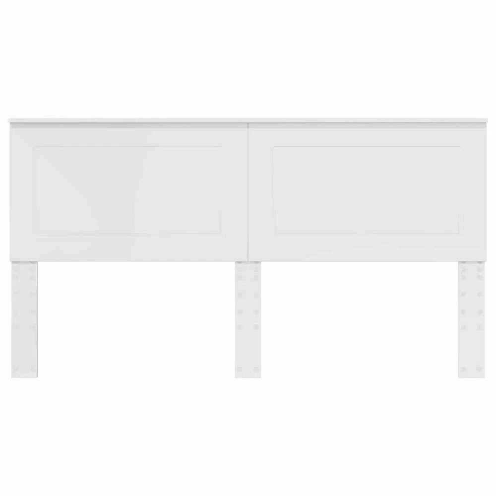 Galvūgalis Blizgus baltas 100 cm Dirbtinė mediena