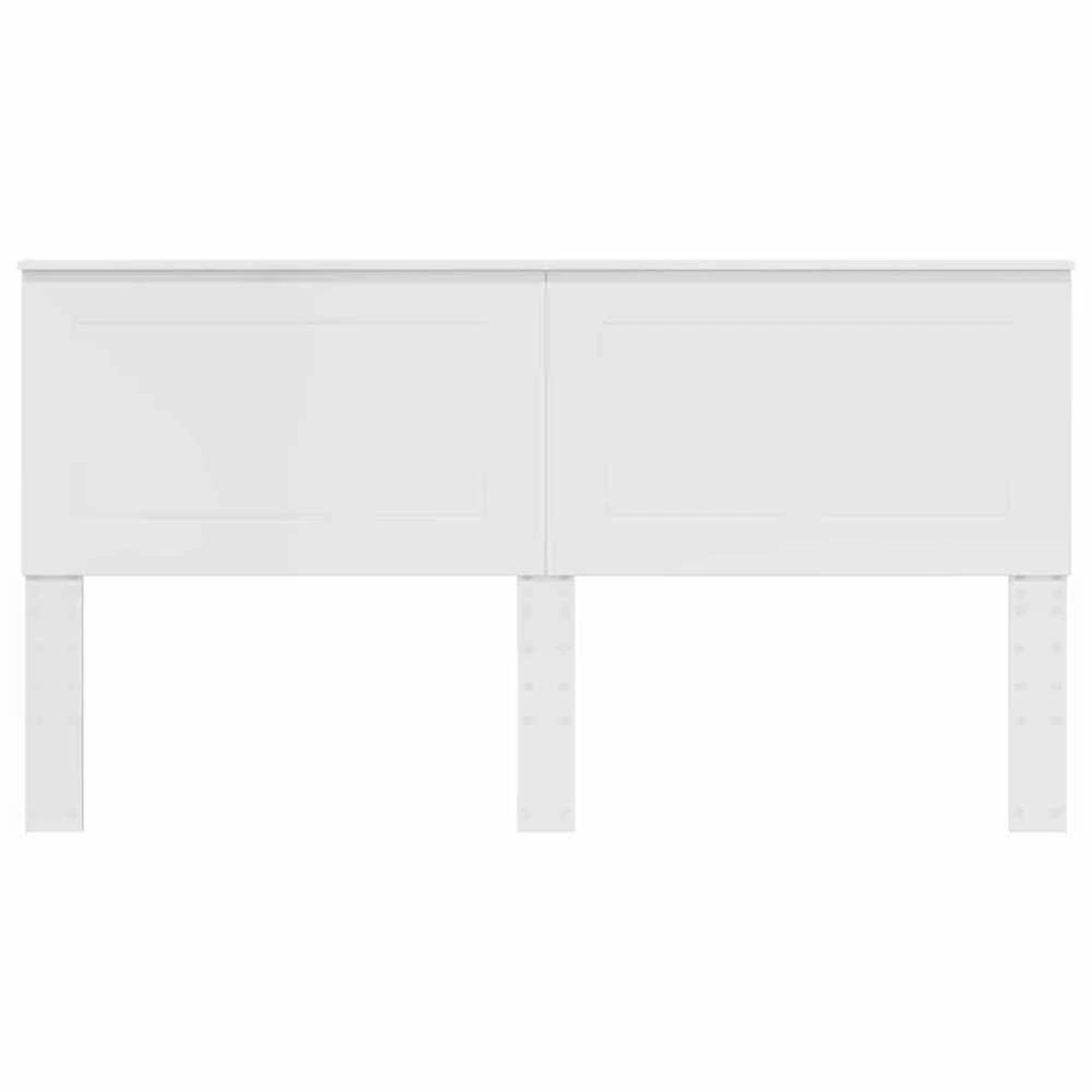 Galvūgalis Blizgus baltas 100 cm Dirbtinė mediena