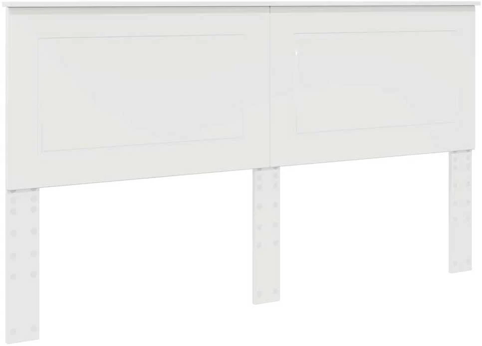 Galvūgalis Blizgus baltas 100 cm Dirbtinė mediena
