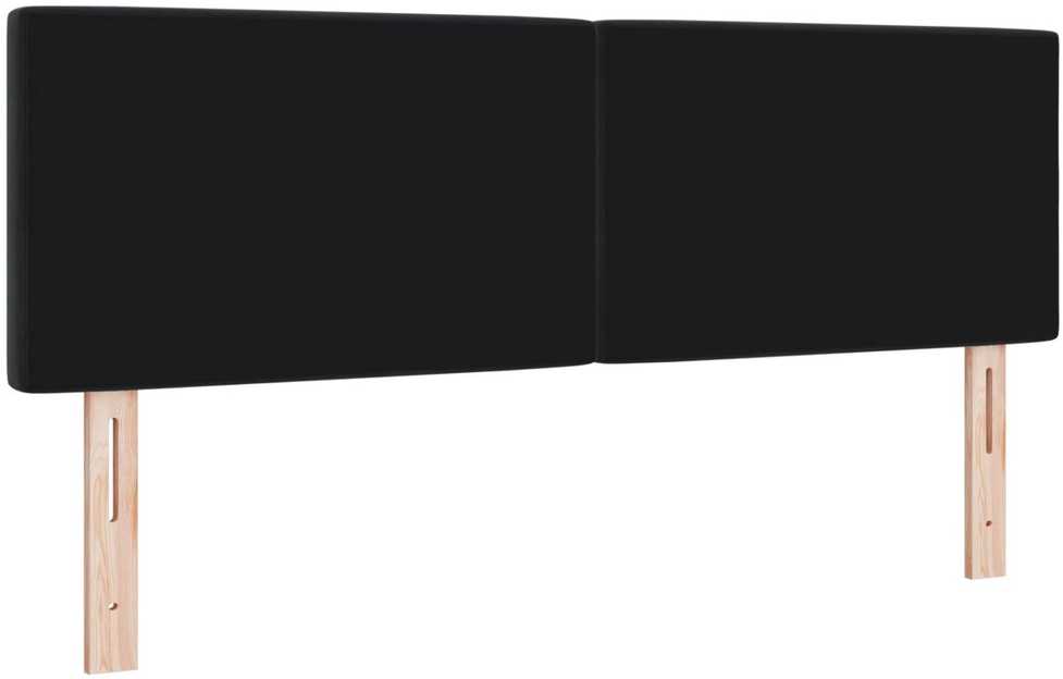 Galvūgalis Juodas 144 cm Aksomas