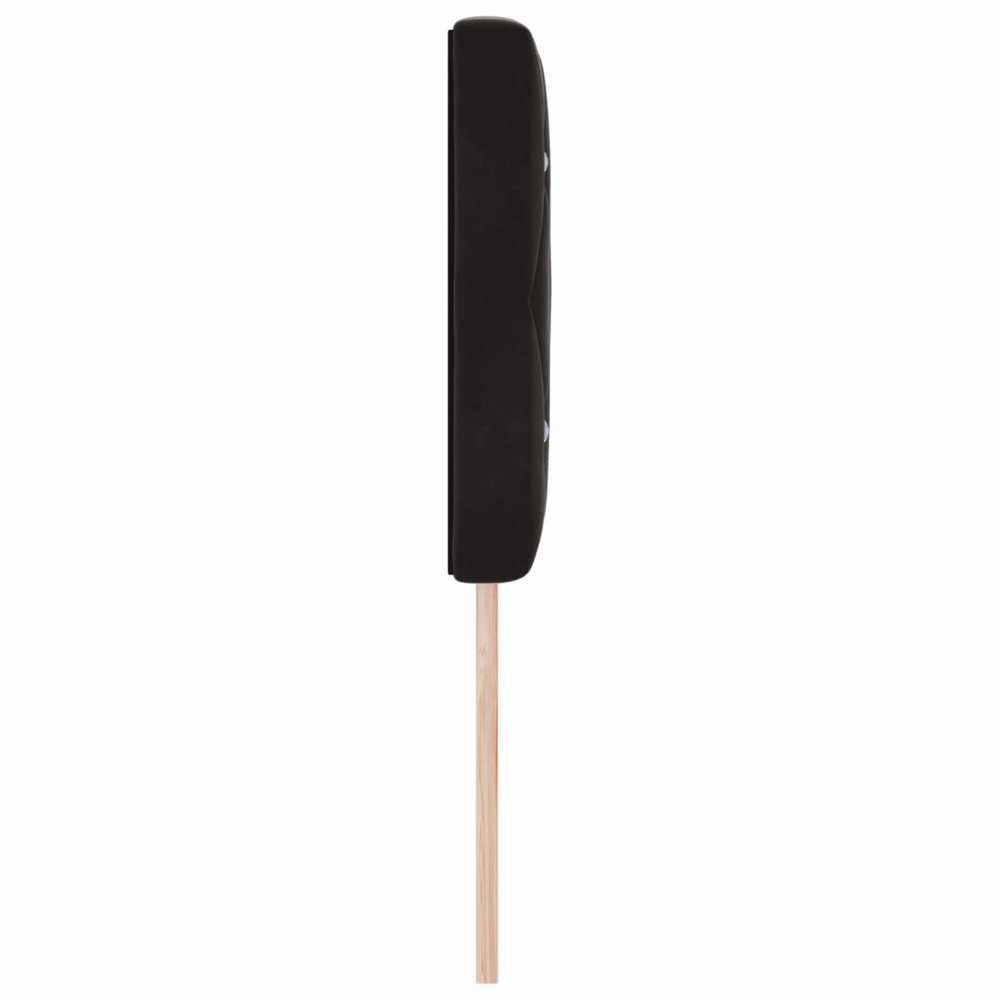 Galvūgalis Juodas 160 cm Aksomas
