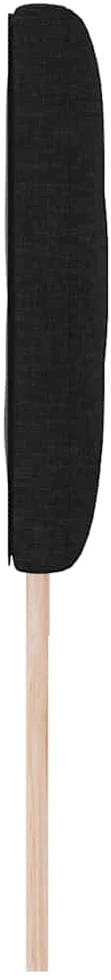 Galvūgalis Juodas 180 cm audinys