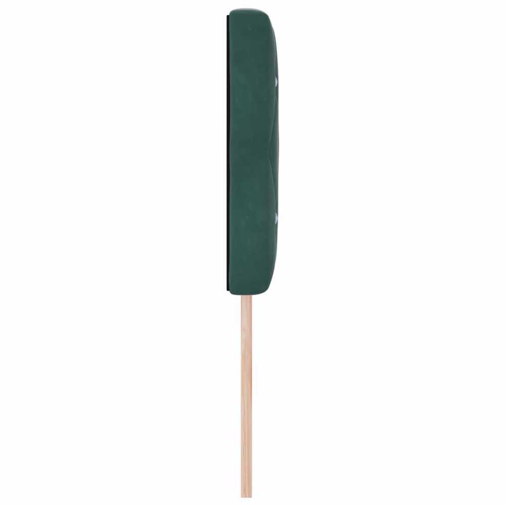 Galvūgalis Tamsiai žalia 160 cm Aksomas