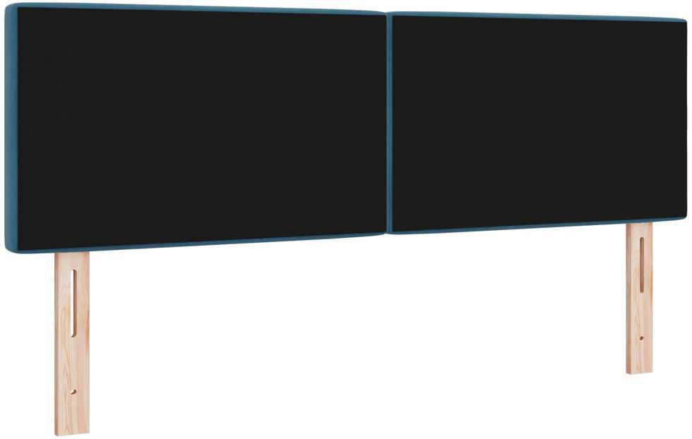Galvūgalis Tamsiai mėlyna 160 cm Aksomas