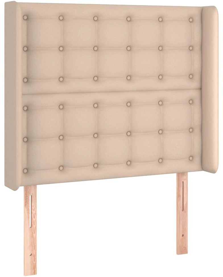 Galvūgalis su LED, juodos spalvos, 83x16x118/128cm