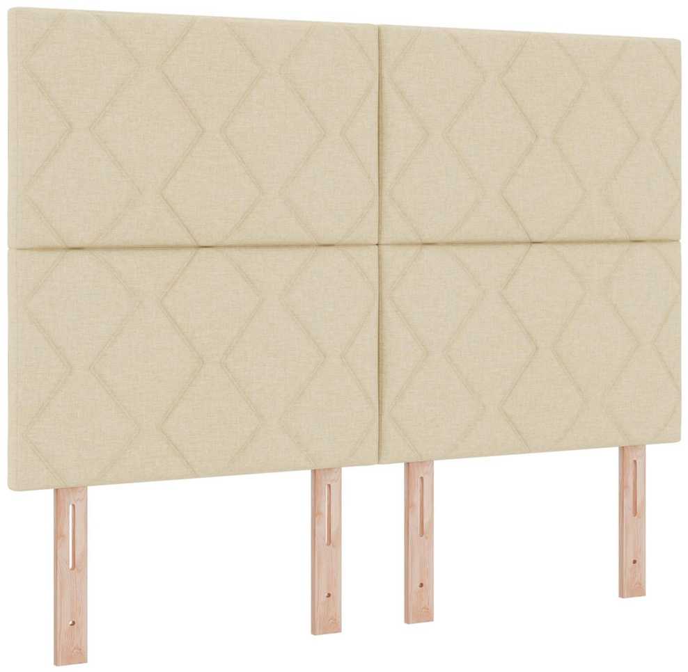 LED galvūgalis Kreminė 160 cm audinys