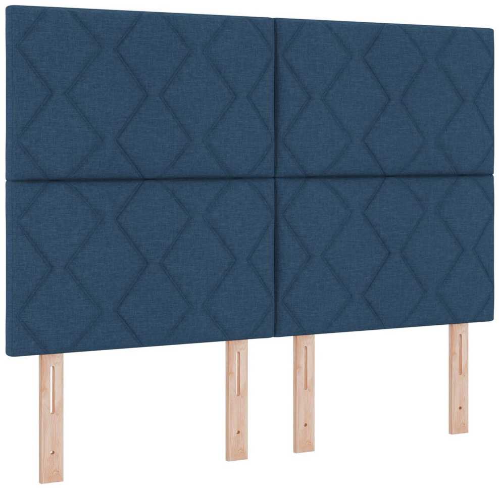 LED galvūgalis Mėlyna 160 cm audinys