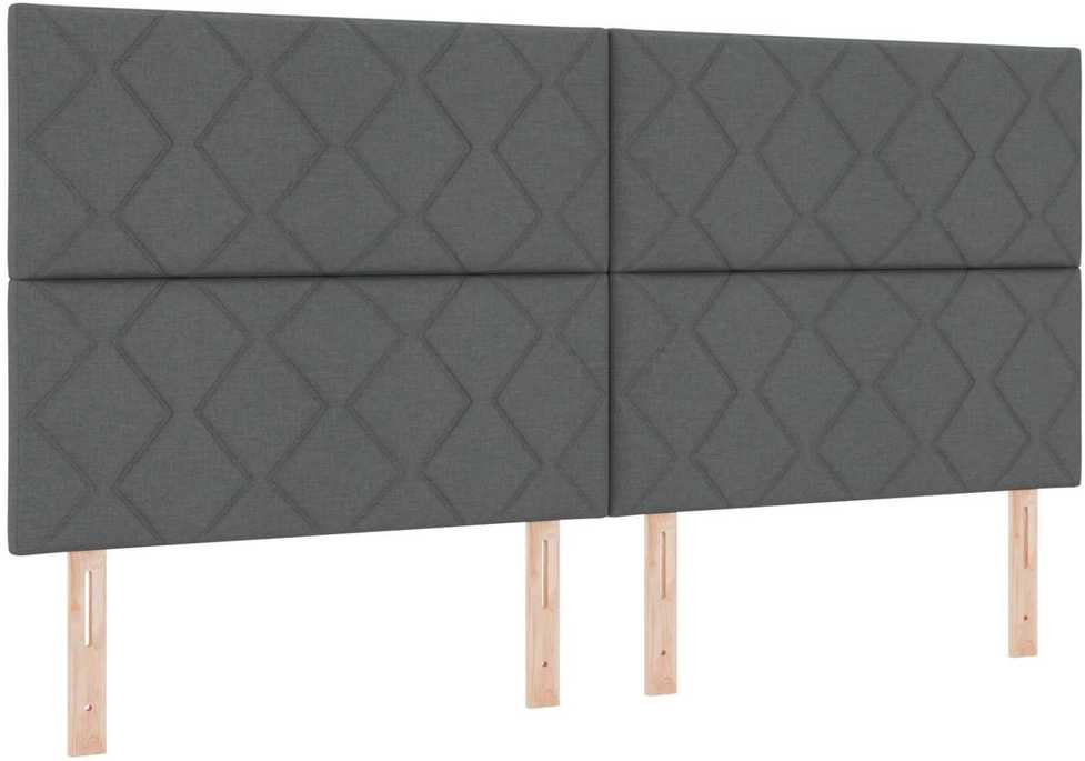 LED galvūgalis Pilka 200 cm audinys