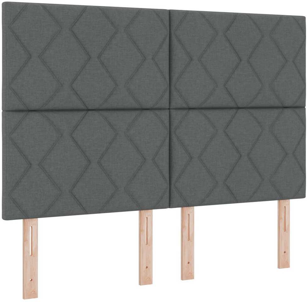 LED galvūgalis Pilka 144 cm audinys