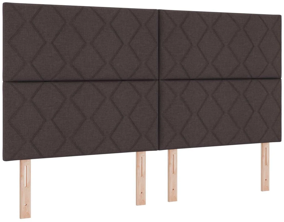 LED galvūgalis Ruda 180 cm audinys
