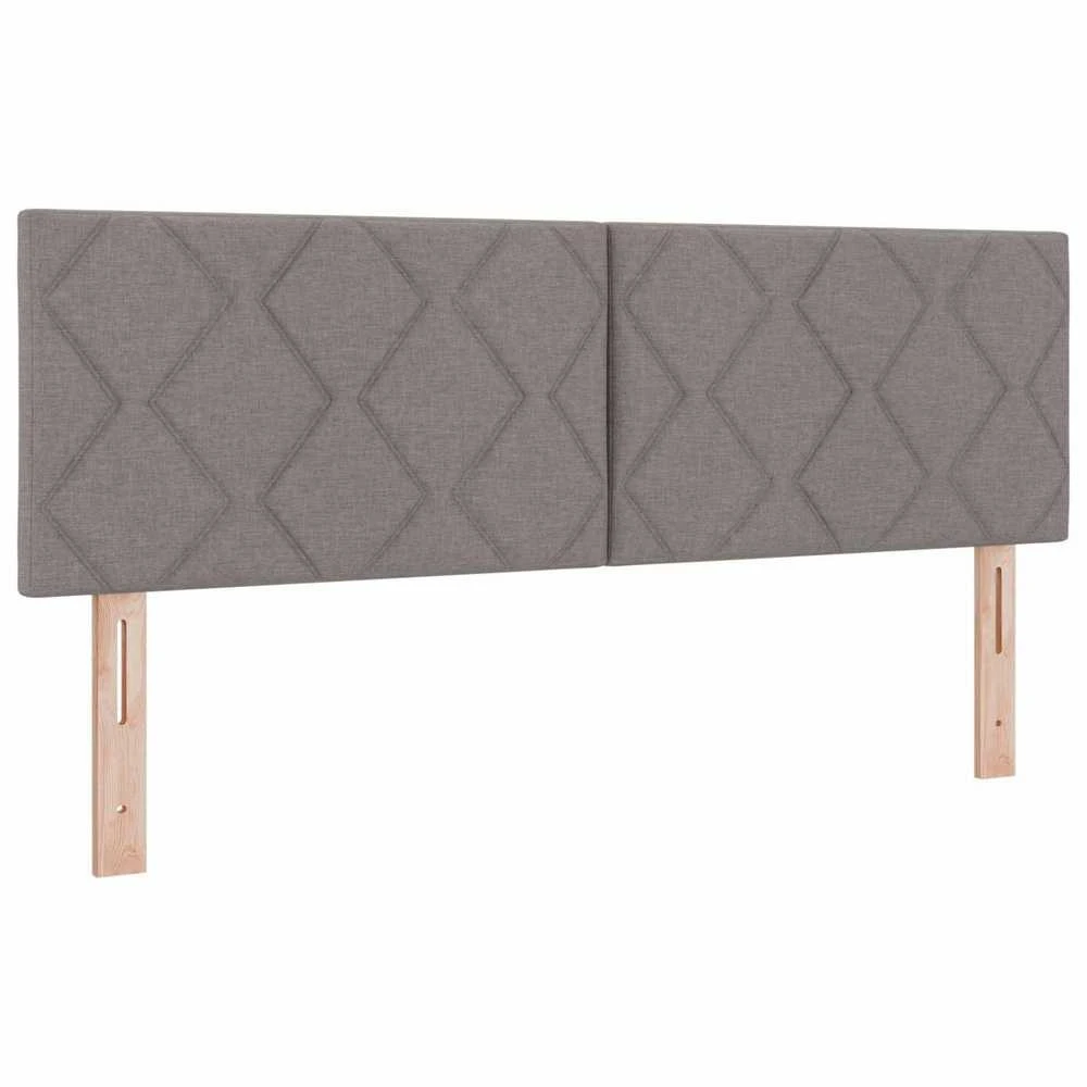LED galvūgalis Taupe audinys