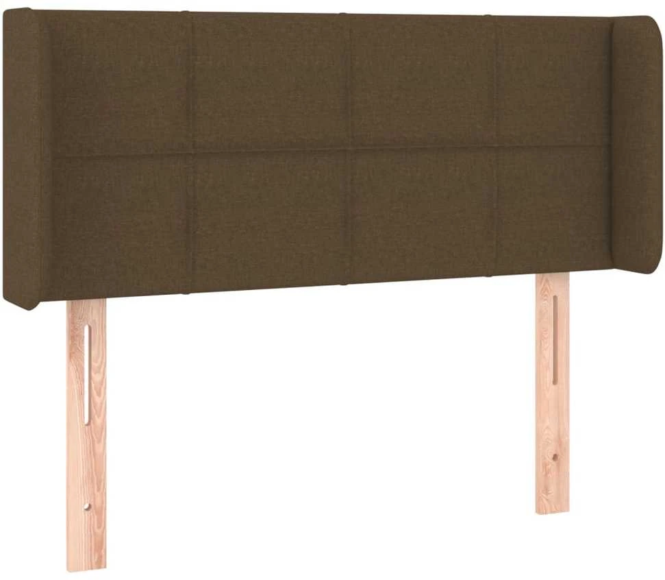Galvūgalis su LED, tamsiai rudos spalvos, 83x16x78/88cm