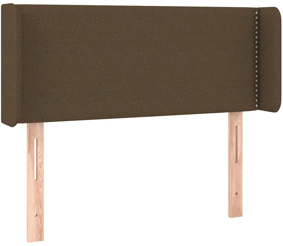Galvūgalis su LED, tamsiai rudos spalvos, 103x16x78/88cm