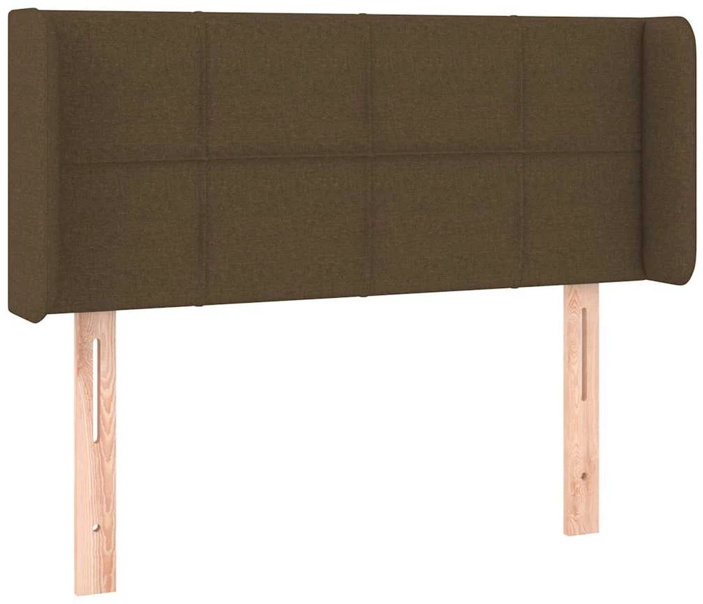 Galvūgalis su LED, tamsiai rudos spalvos, 93x16x78/88cm
