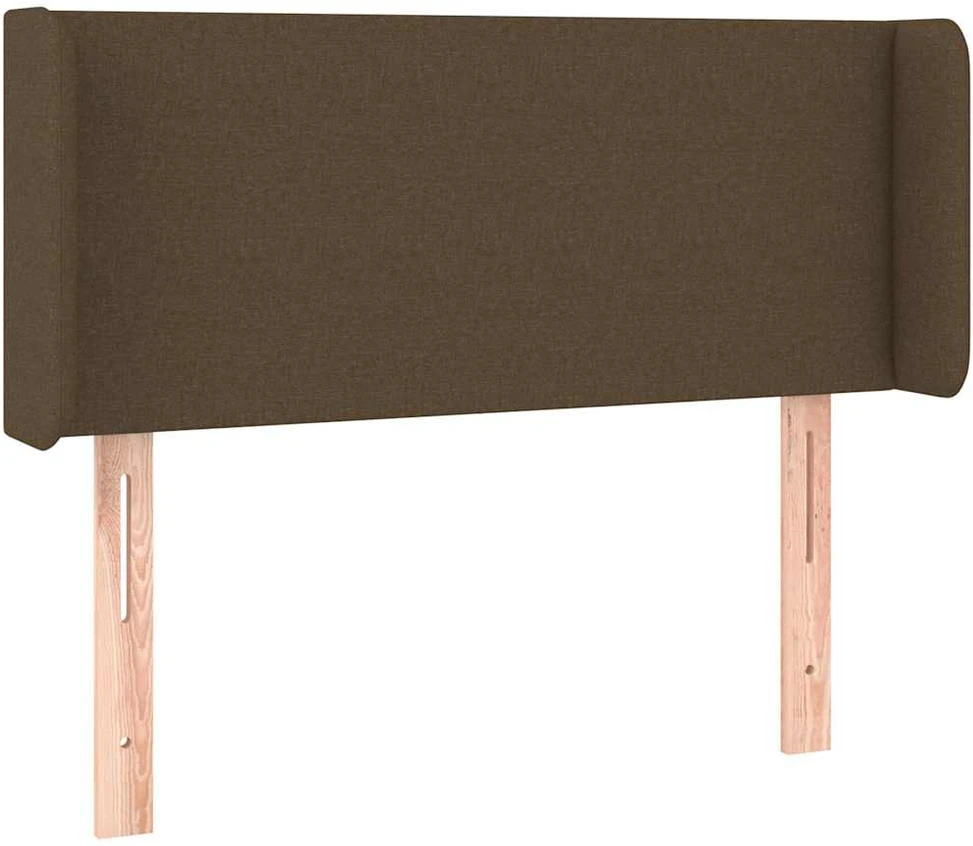 Galvūgalis su LED, tamsiai rudos spalvos, 93x16x78/88cm