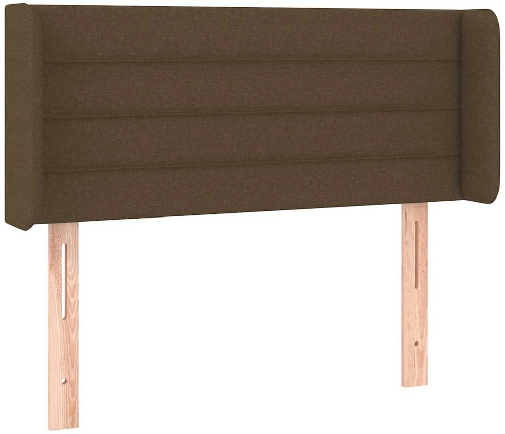 Galvūgalis su LED, tamsiai rudos spalvos, 103x16x78/88cm