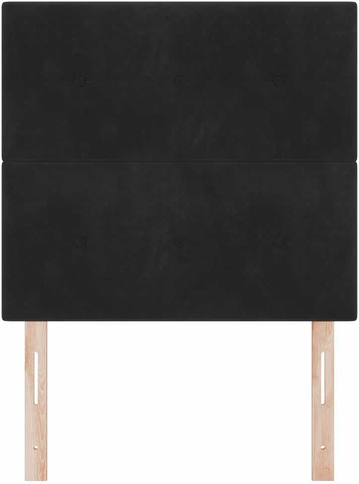 Galvūgalis Juodas 90 cm Aksomas