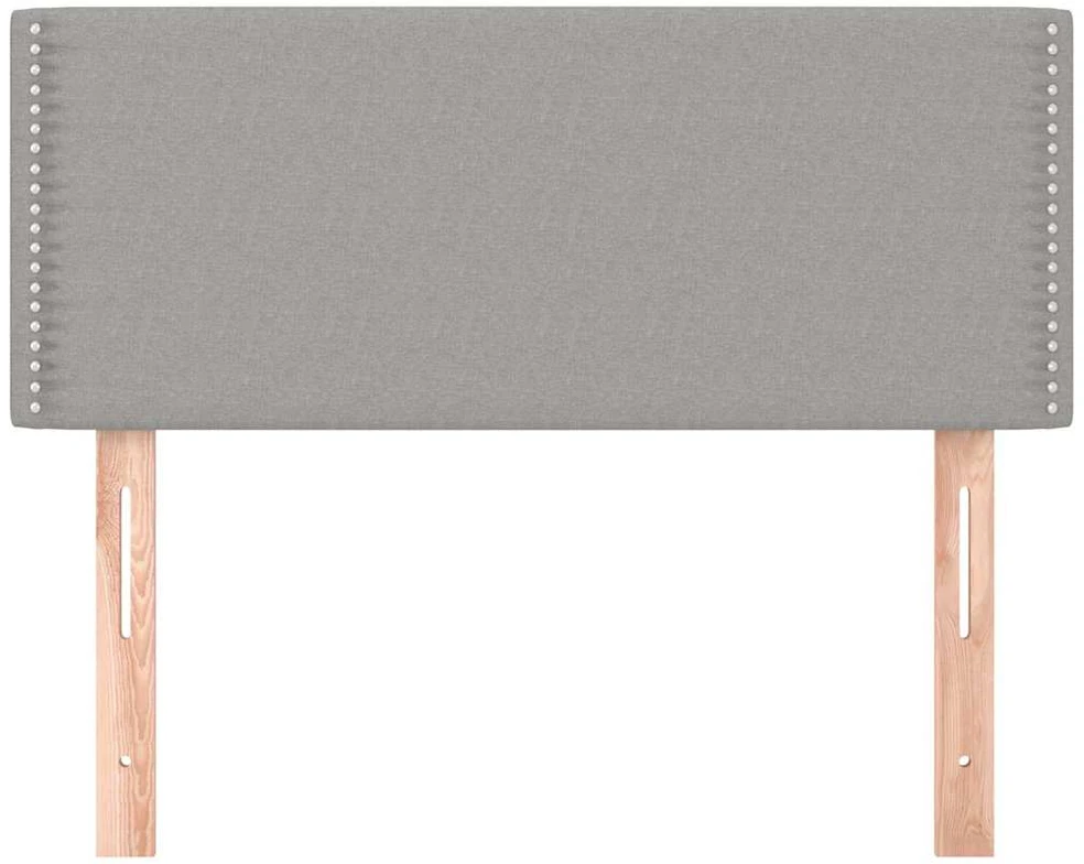Galvūgalis, šviesiai pilkos spalvos, 100x5x78/88cm, audinys