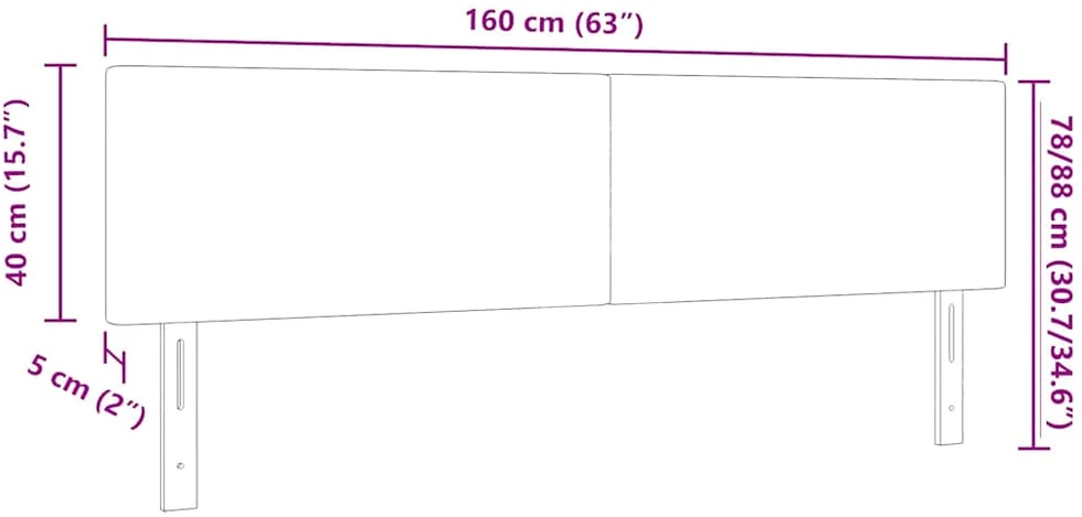 Galvūgalis Šviesiai žalia pilka 160 cm Kordūrinis audinys