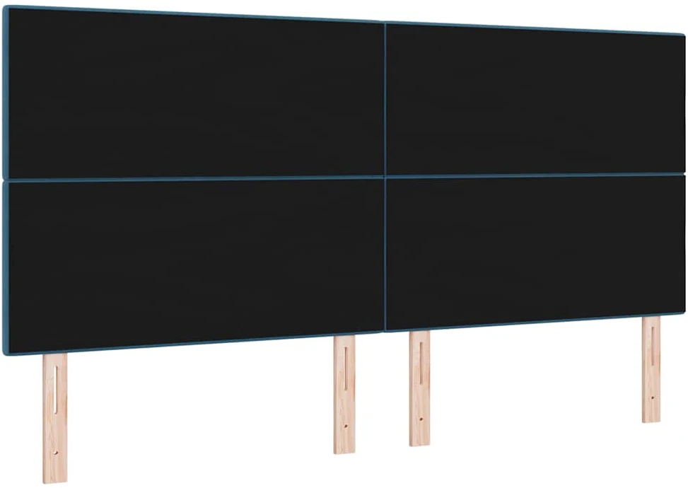 Galvūgalis Tamsiai mėlyna 200 cm Aksomas