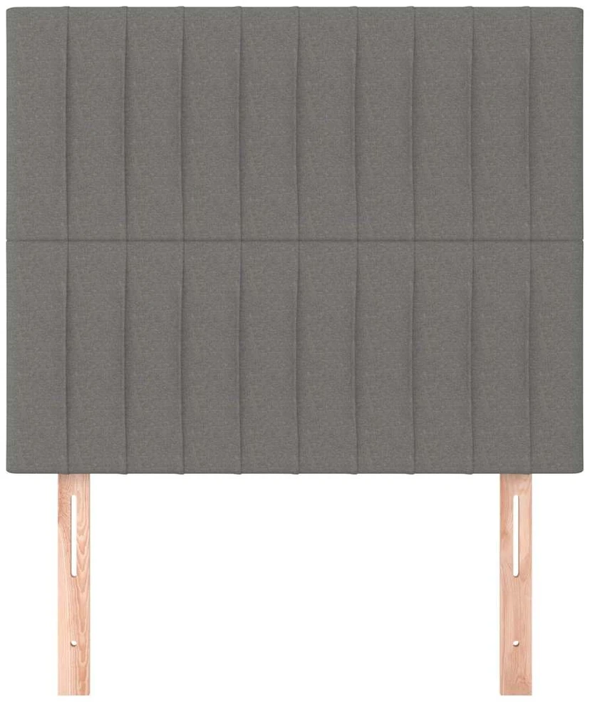 Galvūgalis, 2vnt.,tamsiai pilkos spalvos,100x5x78/88cm, audinys