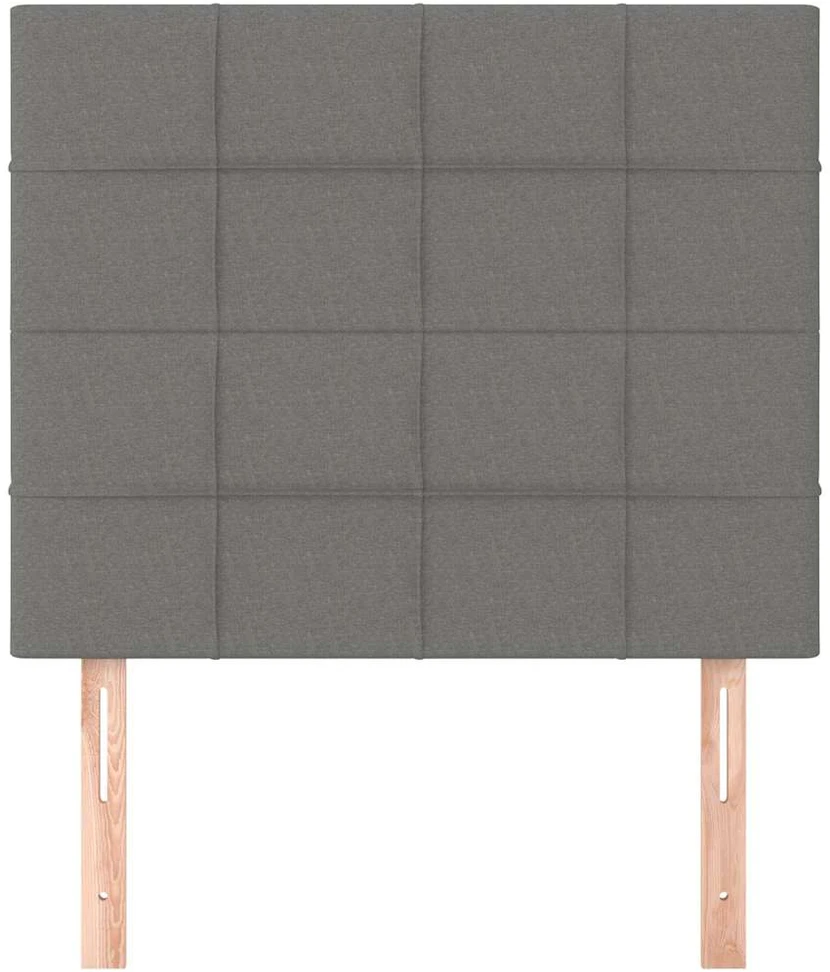 Galvūgalis, 2vnt.,tamsiai pilkos spalvos,100x5x78/88cm, audinys