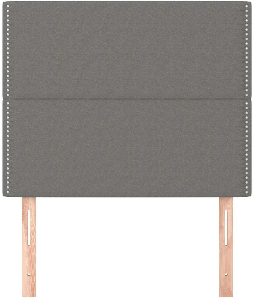 Galvūgalis, 2vnt.,tamsiai pilkos spalvos,100x5x78/88cm, audinys