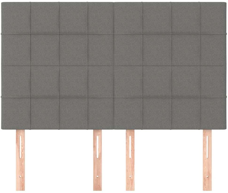 Galvūgaliai, 4vnt., tamsiai pilki, 72x5x78/88cm, audinys